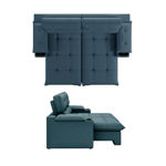 Imagen de Sillón Reclinable Liverpool Azul Petróleo 2,40m