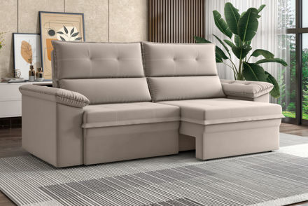 Imagen de Sillón Ret/RC Alaska 1,80 capuccino