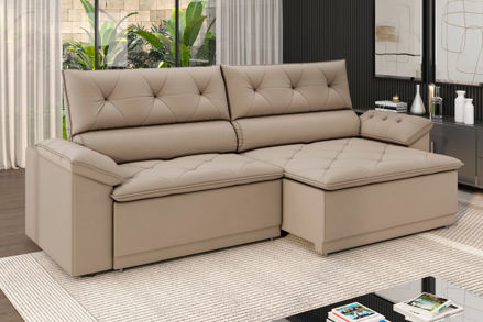 Imagen de Sillón retráctil Ibiza 2,10 capuccino