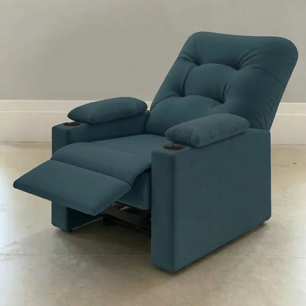 Imagen de Poltrona reclinable Coimbra petróleo