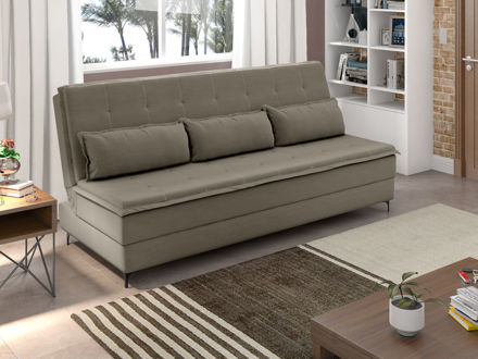 Imagen de Sillón cama Malu capuccino