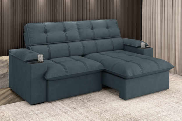 Imagen de Sillón Liverpool 2,40 petróleo