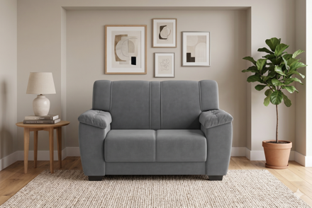 Imagen de Sillón Roma 2 cuerpos gris