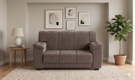 Imagen de Sillón Roma 3 cuerpos capuccino