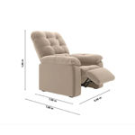 Imagen de Poltrona reclinable Estoril capuccino