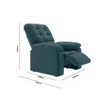 Imagen de Poltrona reclinable Estoril petróleo
