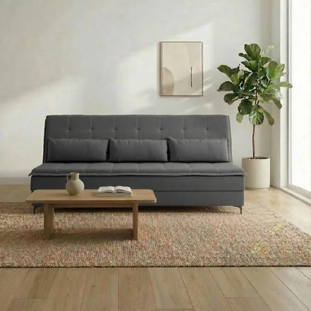 Imagen de Sillón cama Malu gris