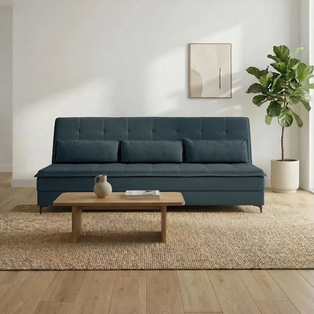 Imagen de Sillón cama Malu petróleo