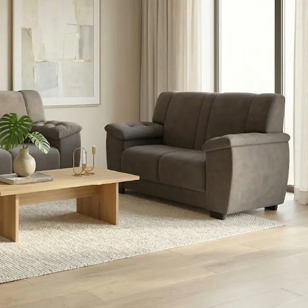 Imagen de Sillón Roma 2 cuerpos gris