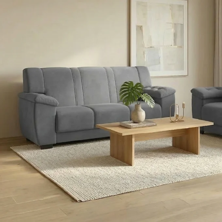 Imagen de Sillón Roma 3 cuerpos gris