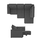 Imagen de Juego de sillones Santorini gris