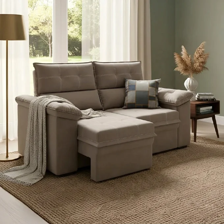 Imagen de Sillón Ret/RC Alaska 1,80 capuccino