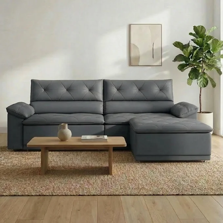 Imagen de Sillón retráctil Ibiza 2,10 gris