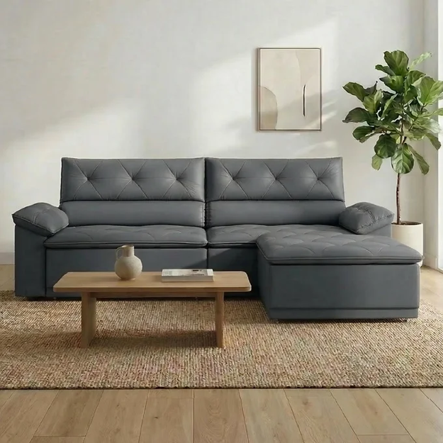 Imagen de Sillón retráctil Ibiza 2,10 gris