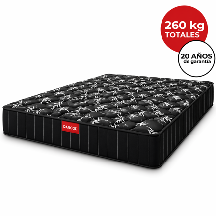 Imagen de Colchón Apolo D33 Black King 25cm Espuma Alta Densidad 2,03 x 1,93