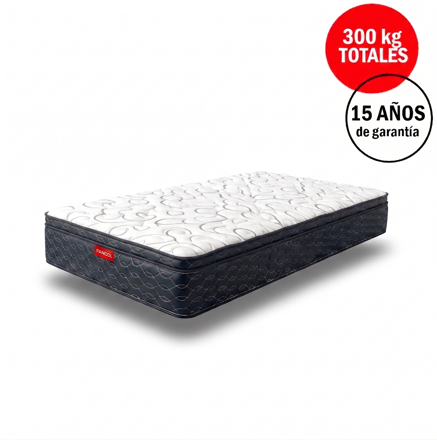 Imagen de Colchón Atlanta Pro Black ME EPS 1 Plaza 1,88 x 0,88 22cm Espuma