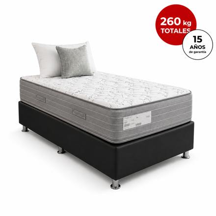 Imagen de Conjunto sommier APL Bral 1,88x0,88