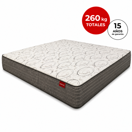 Imagen de Colchón APL BRAL 105FM Queen 1,98 x 1,58 25cm Espuma Alta Densidad