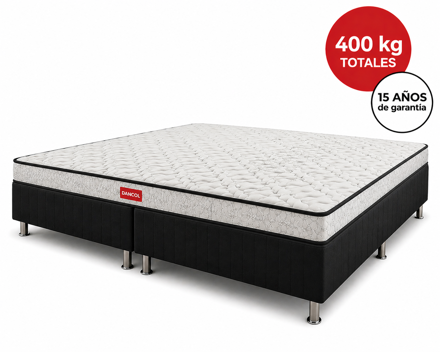 Imagen de Conjunto sommier Box Grand Tech Higth Stell EPS 28cmx2,03x1,93m