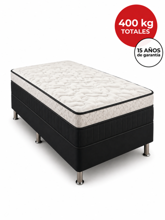 Imagen de Conjunto sommier Box Grand Tech High Stell EPS 28cmx1,10x1,88m