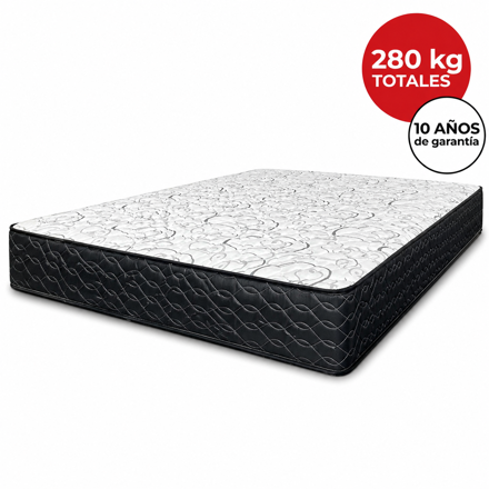 Imagen de Colchón Atlanta Pro Black ME EPS Queen 1,98 x 1,78 22cm Espuma