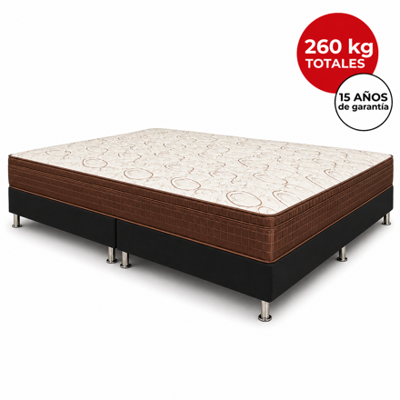 Imagen de Conjunto Sommier Box Dreemy Extra King