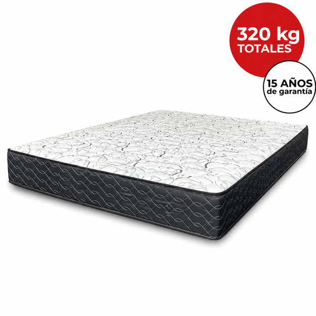 Imagen de Colchón Atlanta Pro Black ME EPS Queen 1,98 x 1,58 22cm Espuma