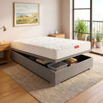 Imagen de Conjunto  sommier baulera Bellagio High Steel 20cmx1,88x1,38m