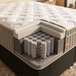 Imagen de Conjunto sommier Box New Ibiza ME HSS EPS 32cmx1,98x1,58m