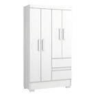 Imagen de Ropero Placard 4 Puertas 2 Cajones 1 Metro Dormitorio Dancol