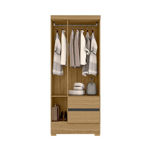 Imagen de Ropero Placard 3 Puertas 2 Cajones 76cm Chico Dancol