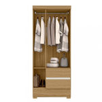 Imagen de Ropero Placard 3 Puertas 2 Cajones 76cm Chico Dancol