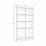 Imagen de Armario Multiuso 4 Puertas Organizador Lavadero 1m Dancol