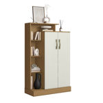 Imagen de Mueble Living Aparador Biblioteca Estantes 2 Puertas Dancol