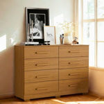 Imagen de Comoda Cajonera 8 Cajones Grande 1.36m Dormitorio Dancol