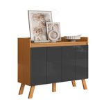 Imagen de Aparador Bargueño 4 Puertas Living Mueble Comedor Dancol