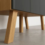 Imagen de Aparador Bargueño 4 Puertas Living Mueble Comedor Dancol