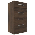 Imagen de Comoda Cajonera 4 Cajones Dormitorio 46cm Madera Mdp Dancol