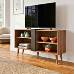 Imagen de Rack Mueble Para Tv Hasta 43 Pulgadas Living Madera Dancol