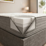 Imagen de Conjunto Sommier Baulera Bral Queen