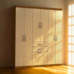 Imagen de Ropero Placard 7 Puertas 2 Cajones 1.56m Dormitorio Dancol