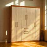 Imagen de Ropero Placard 7 Puertas 2 Cajones 1.56m Dormitorio Dancol