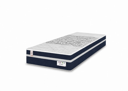 Imagen de Colchon 1 Plaza Resortes 25cm Alto 188x88 Smart Limited Dancol