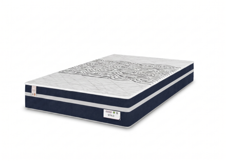 Imagen de Colchon 2 Plazas Resortes 25cm Alto Smart Limited Dancol