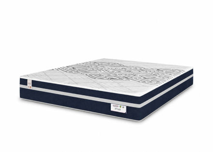 Imagen de Colchon Queen 158x198 Resorte 25cm Alto Smart Premium Dancol