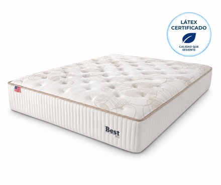Imagen de Colchon Queen 158x198 30cm Alto Best Latex Premium Dancol