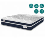 Imagen de Colchon 2 Plazas Resortes 138x188 22cm Smart Stilo Dancol