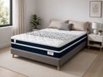 Imagen de Colchon 2 Plazas Resortes 138x188 22cm Smart Stilo Dancol