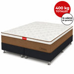 Imagen de Sommier 2 Plazas Con Box Climate Resortes Pocket Deluxe