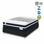 Imagen de Cjto. Sommier 2 Plazas Resortes 22cm Alto Smart Stilo Dancol